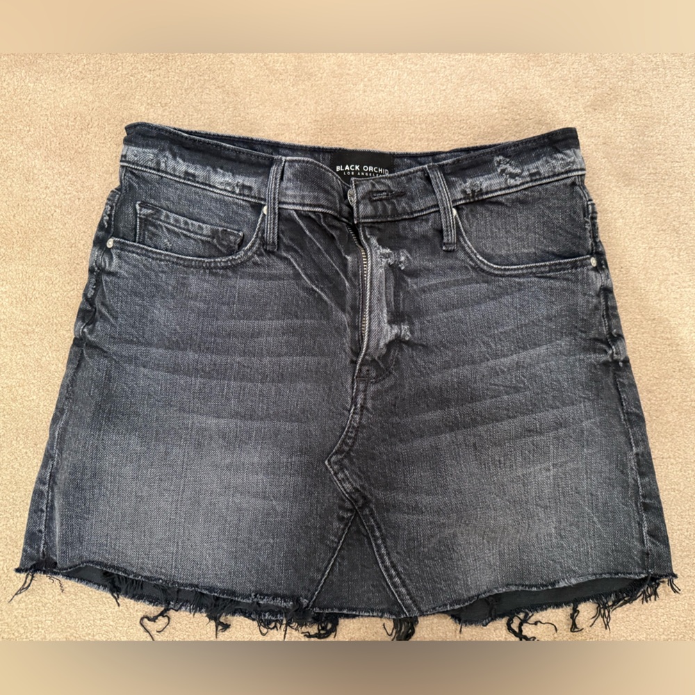 Black Orchid Charcoal Denim Jeans
